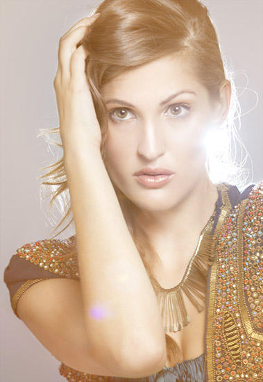 Yanna grecian beauty studio shot in canberra. Glamour and beauty