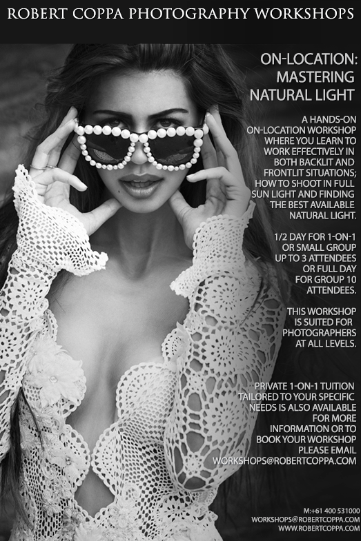 Robert Coppa Photography On-Location: Mastering Natural Light workshop
